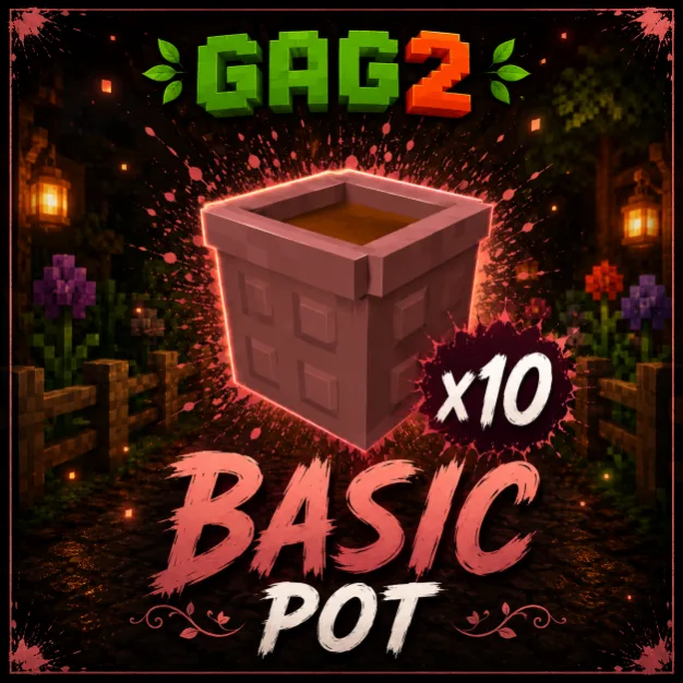 Grow A Garden 2 - Basic Pot x10