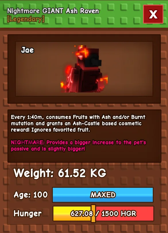 HUGE GIANT ASH RAVEN NM / VENOM / EVER 60KG - 61KG — Account account