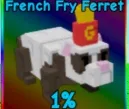 3x French Fry Ferret