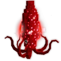 Ruby Squid - Grow a Garden - Random Age - Weight