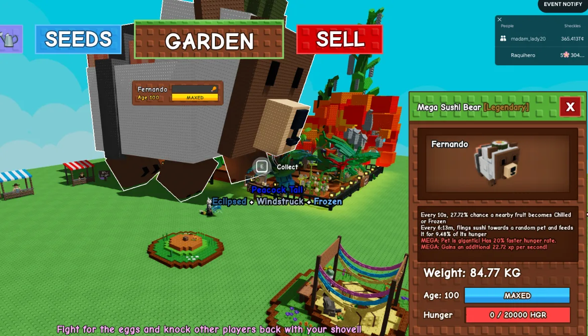 TITANIC HUGE GIANT MEGA SUSHI BEAR (MEGA MUTATION) 84.77KG 100AGE // CLEAN // CHEAP // RUSH // RARE — Account account