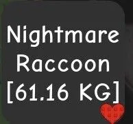 Titanic Nightmare Racoon - Clean