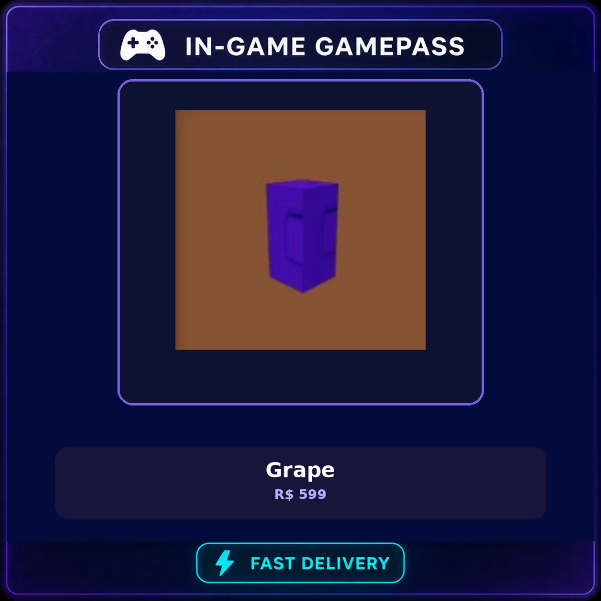 Grape 599 Robux