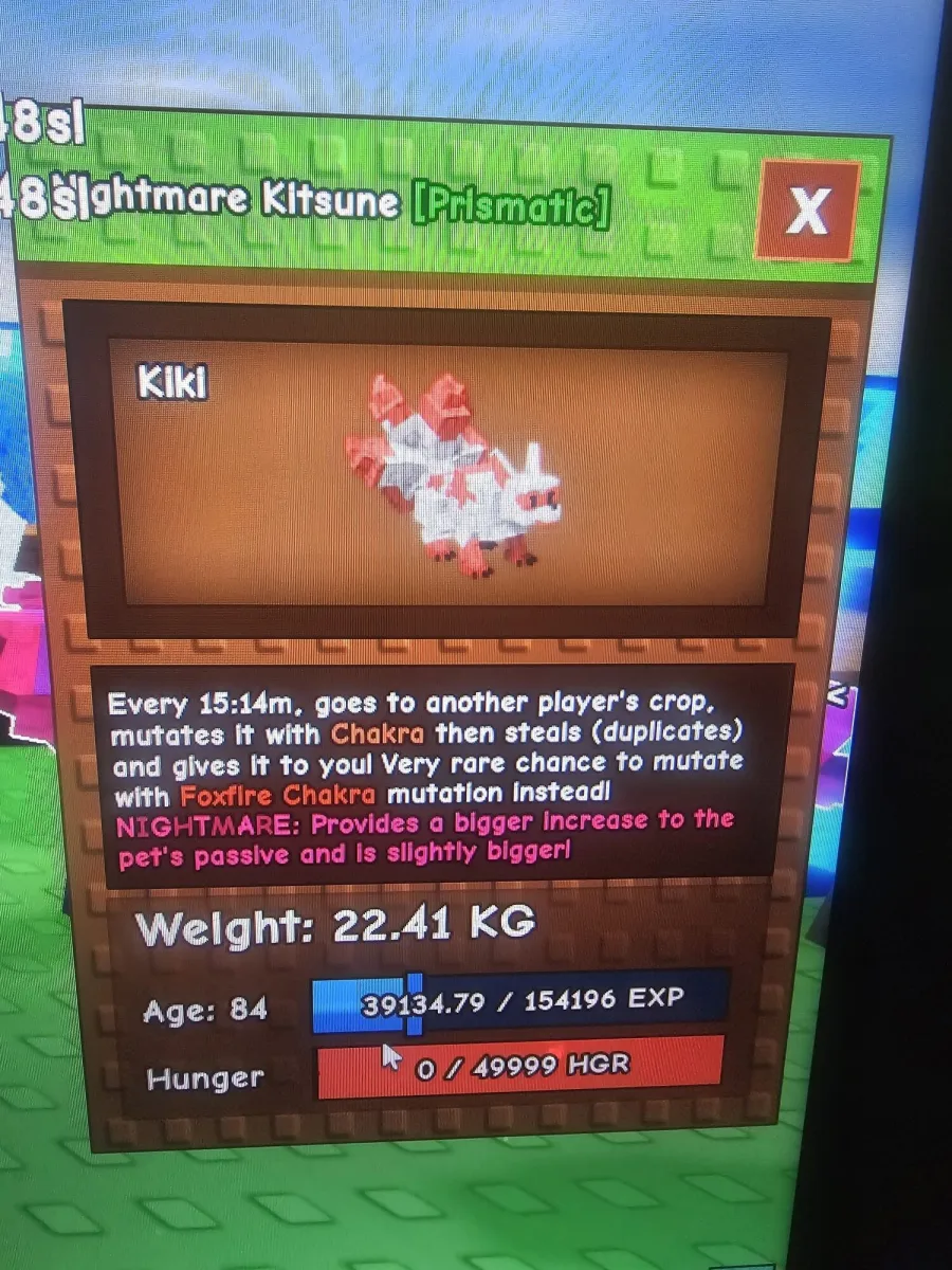 nightmare kitsune