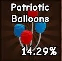 x1 Patritic Balloons