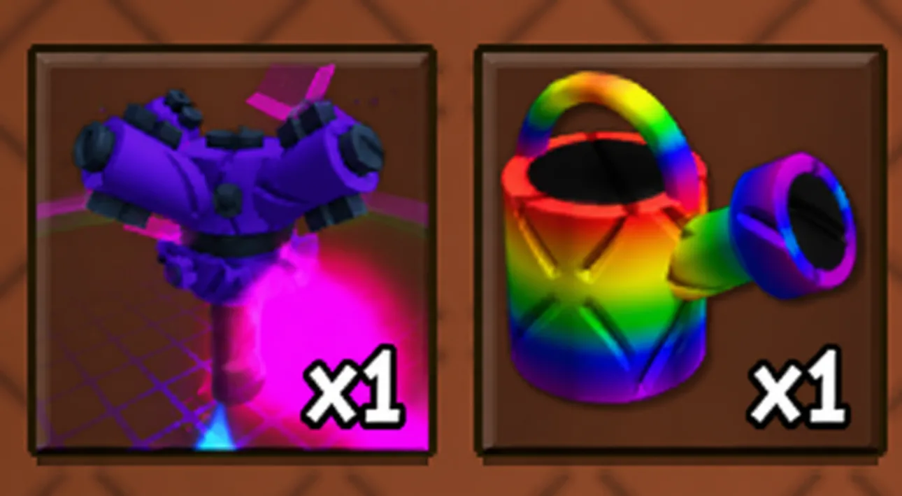 1x Super Sprinkler 1x Super Watering — Account account