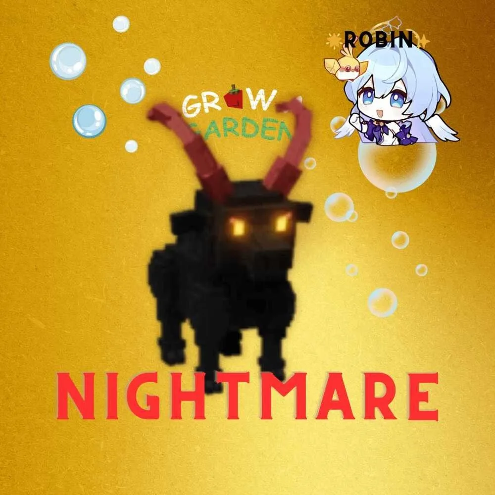Nightmare Huge Goat - 40+KG if Max - Grow a Garden — Account account