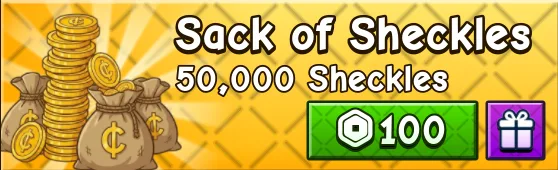 50k Sheckles 100 R