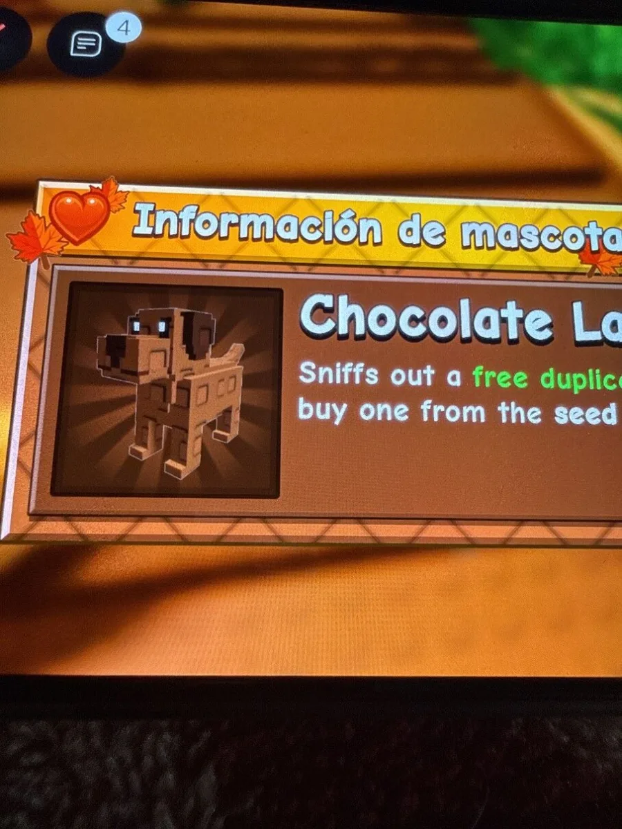 Chocalate lab new pet (Uncommon)