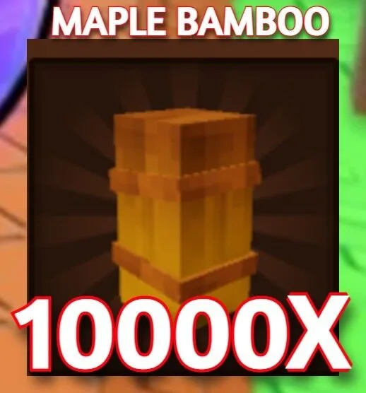 10000x MAPLE BAMBOO GROW A GARDEN 2 (Rare)