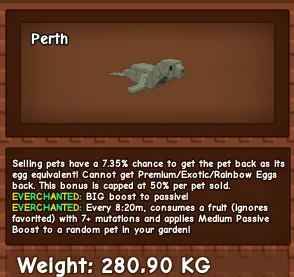 Seal 280kg+ (Age 500, Base kg+) — Account account