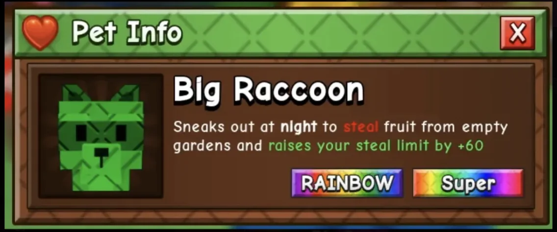 Raccoon (Super)