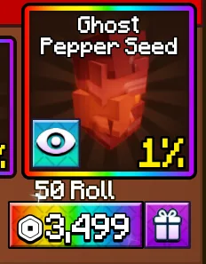 Buy Ghost Pepper Pack 50 Roll Gamepass Cheap Grow a Garden 2 Instant Delivery - 3489R
