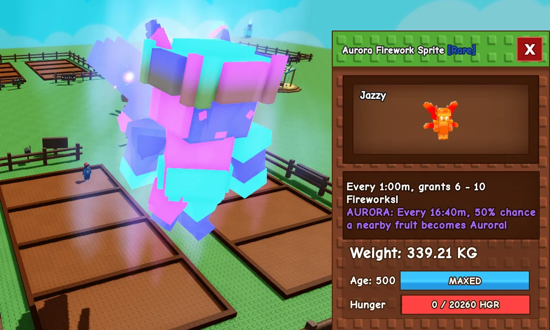 339.21kg Titanic Aurora Firework Sprite