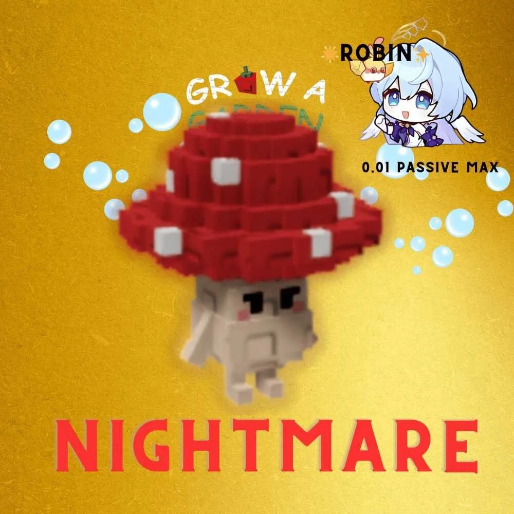 Nightmare Shroomie - Grow a Garden