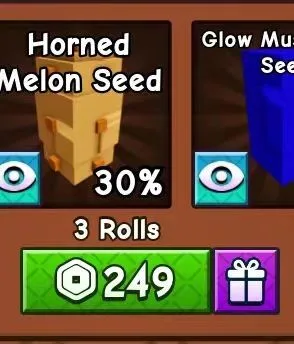 Horned Melon Seed 3 Roll 249R — Account account