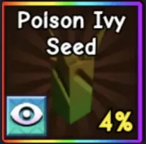 1x Poison Ivy Seed