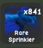 1x Rare Sprinkler — Account account