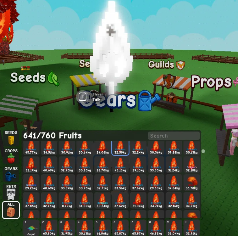 30kg+ Electric Mutated Dragon Breath Plant Worth 2,800,000 Minimum — Account account