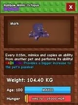 READY Titan Mimic Octopus 90 KG+ ( 15 SEC) Grow A Garden