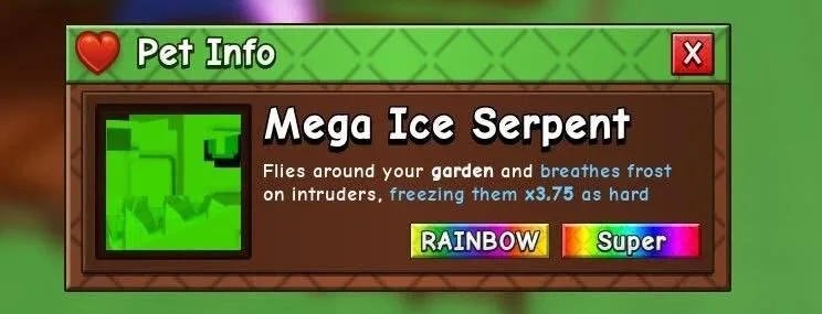 Ice Serpent (Super) — Account account