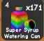 x1 Super Syrup Watering Can - Fall Harvest World