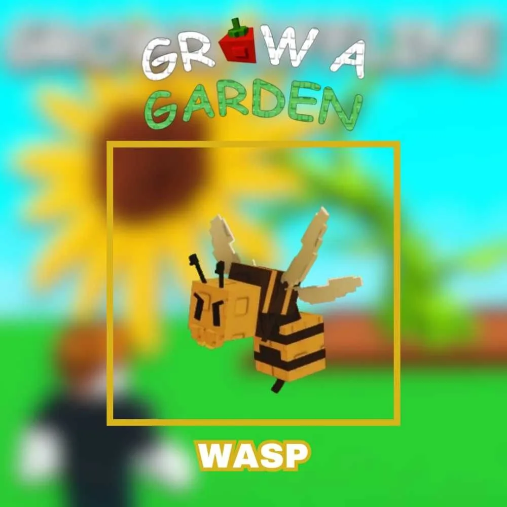 Pet Wasp Grow a Garden Instant Delivery Safe trade GAG