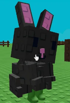 grow a garden _ black bunny — Account account
