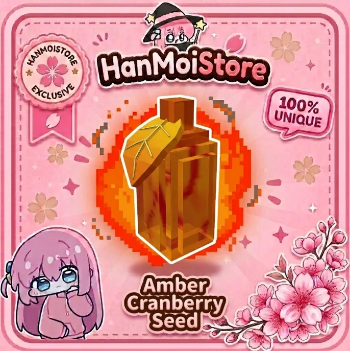 Amber Cranberry Seed (Super)