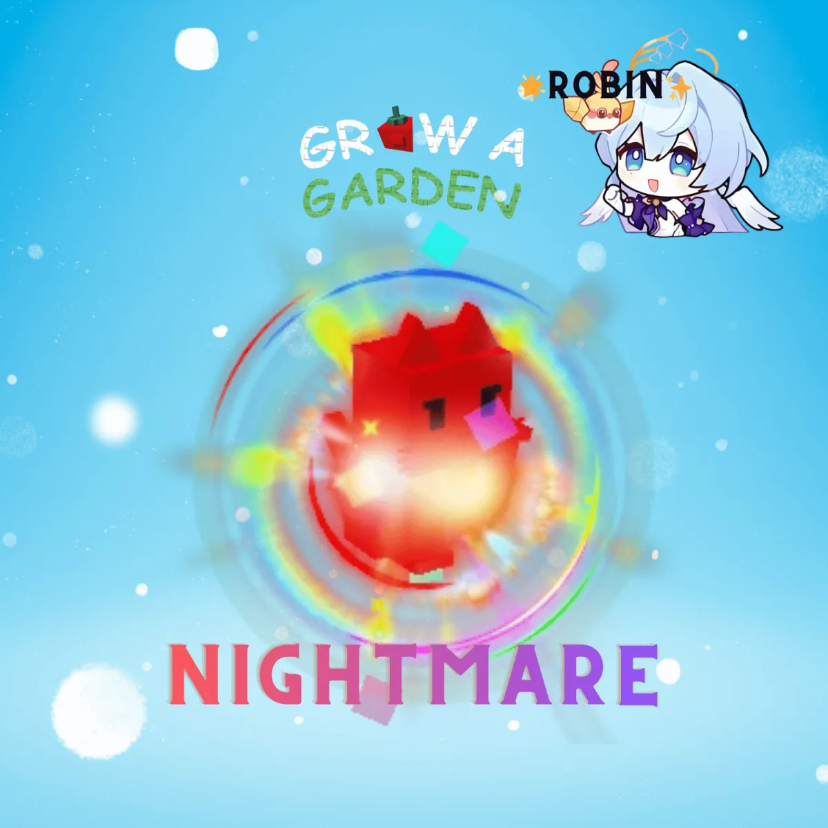 Rainbow Hatch Nightmare Maneki-Neko - Maneki Neko - Grow a Garden — Account account
