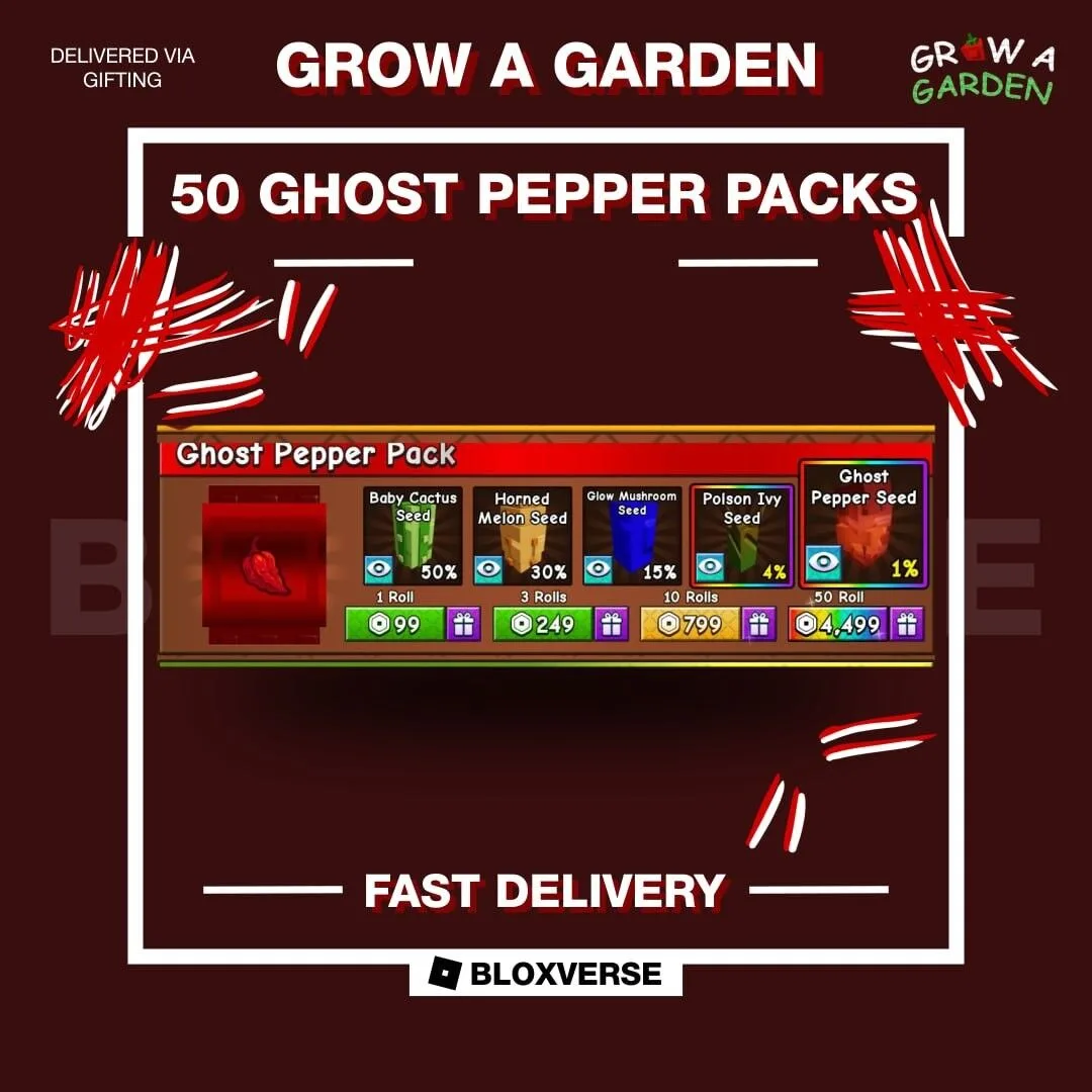 Ghost Pepper Seed — Account account
