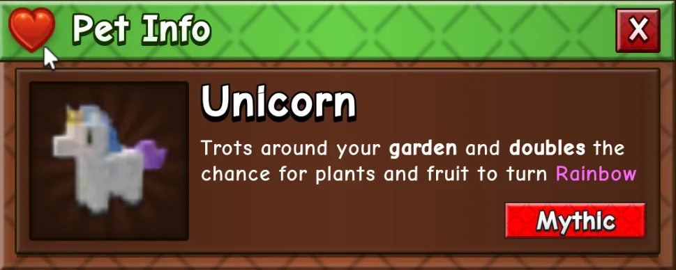 Unicorn (Mythic) — Account account