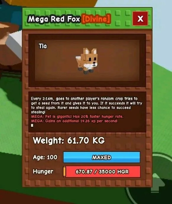Huge red fox — Account account
