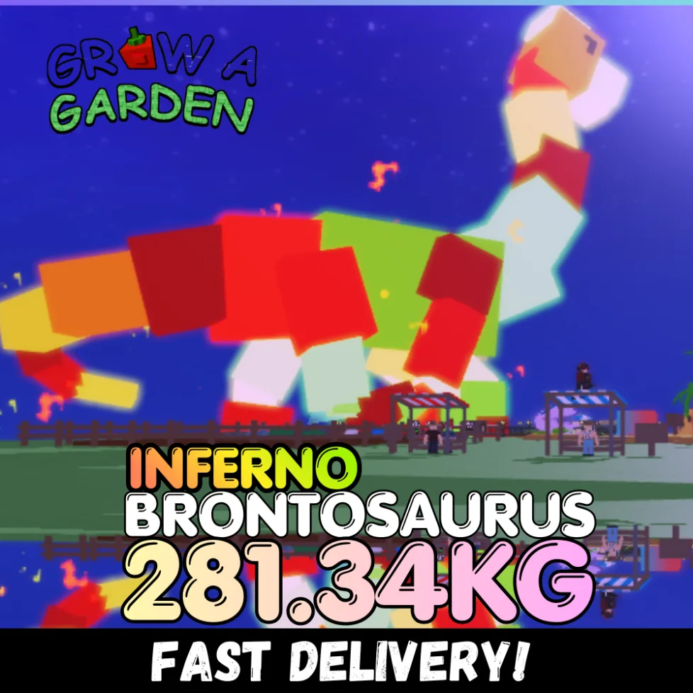 INFERNO Brontosaurus 281.34KG Huge Age 500 INSTANT DELIVERY