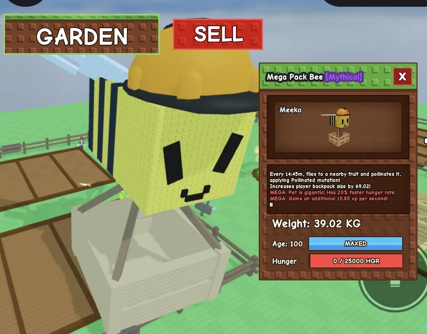 Huge MEGA Pack Bee - 39.02 KG (Age 100)