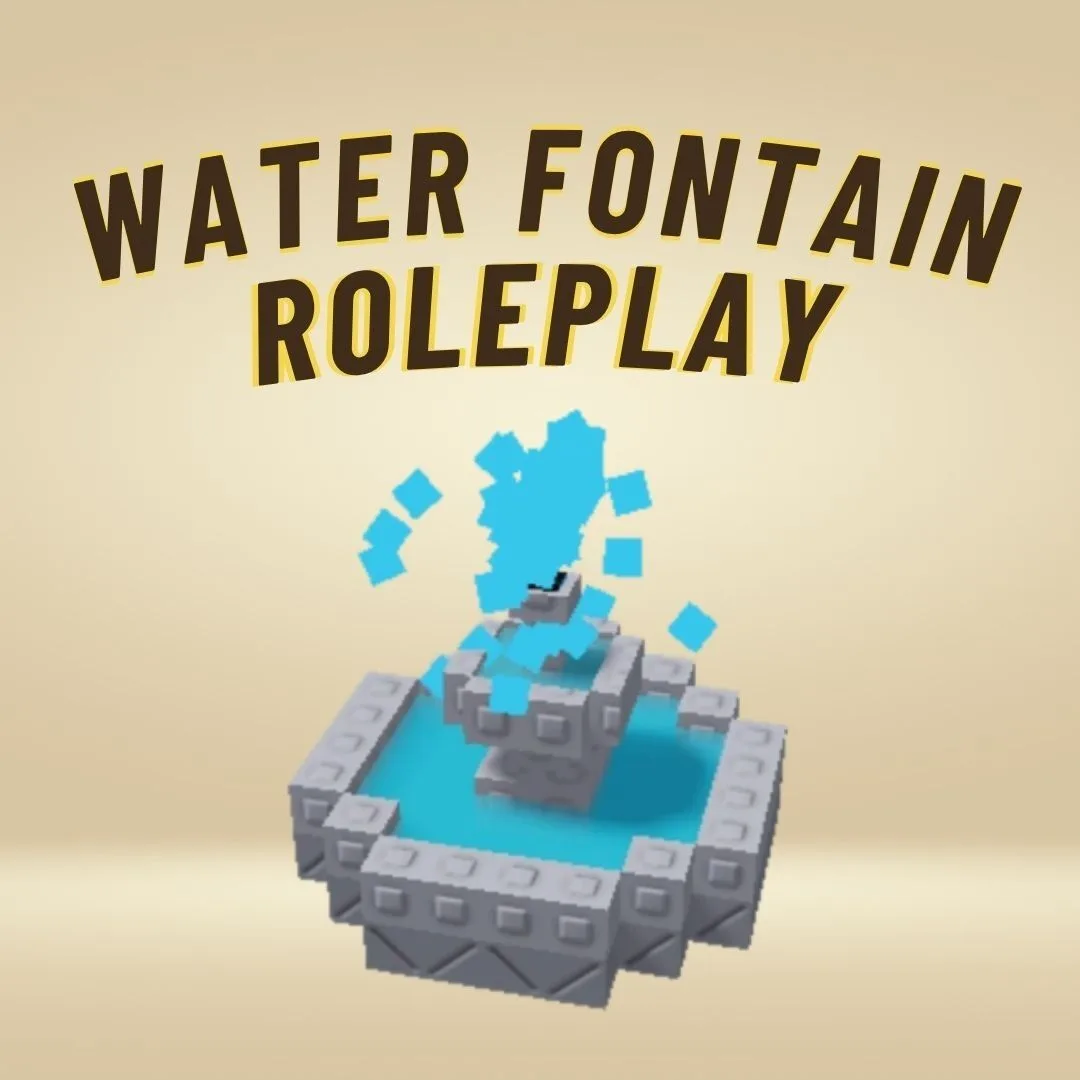 Water Fountain INSTANT DELIVERY - Grow a Garden 2