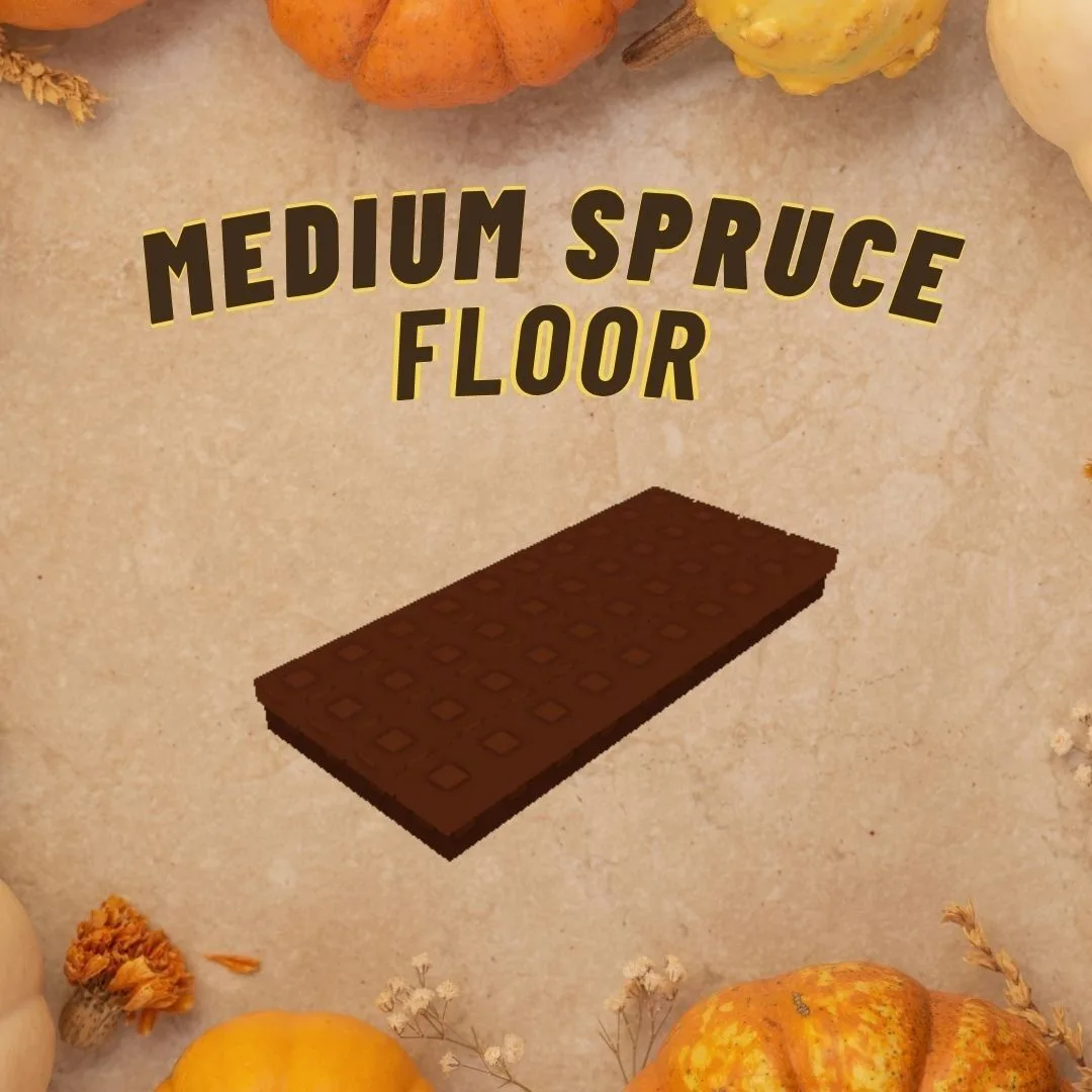Medium Spruce Floor INSTANT DELIVERY - Grow a Garden 2