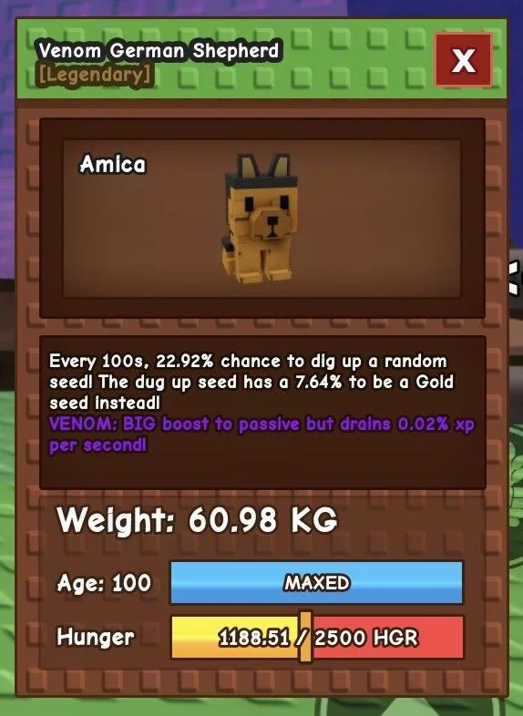 HUGE Venom GERMAN SHEPHERD 60+ kg On-Hand Stock — Account account