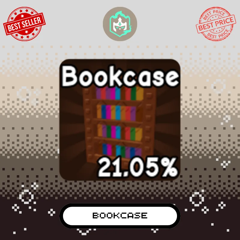 Bookcase Clean & Safe Guaranteed Instant Delivery