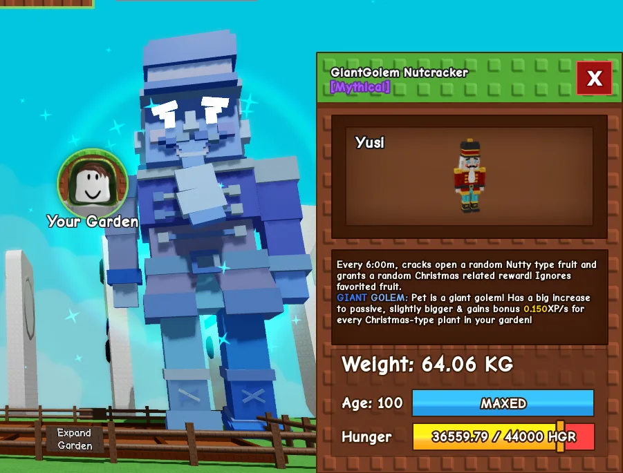 60kg+ GiantGolem Nutcracker — Account account
