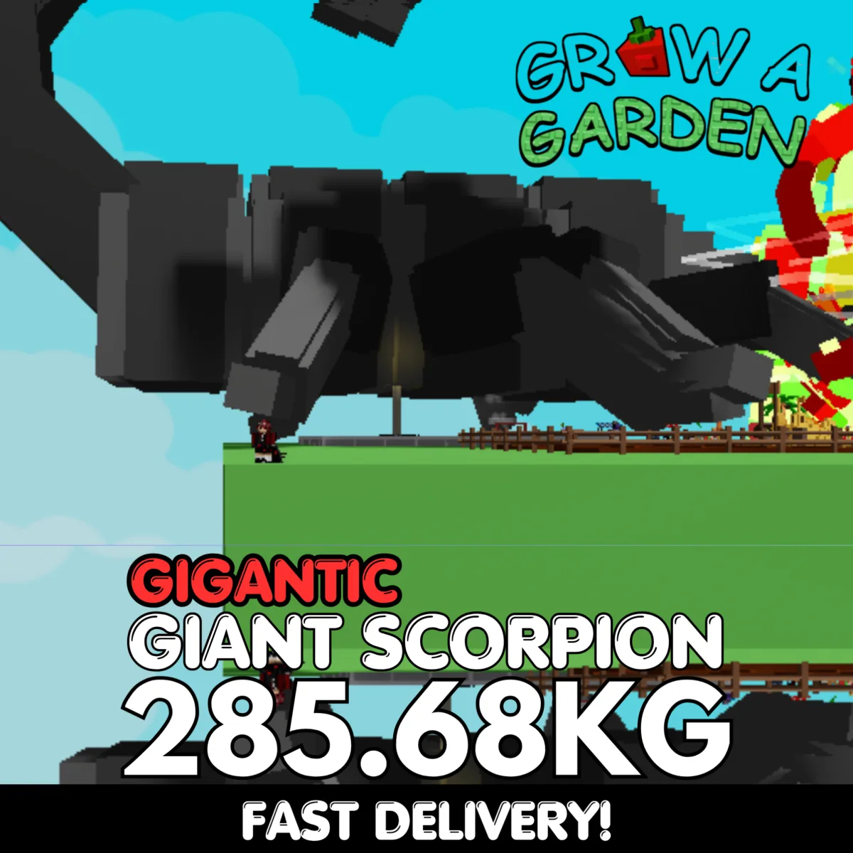 GIGANTIC Giant Scorpion 285.68KG DLC Age 500 INSTANT DELIVERY