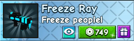 Freeze Ray — Account account