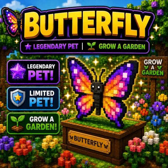 Butterfly Legendary Pet Grow a Garden — Account account