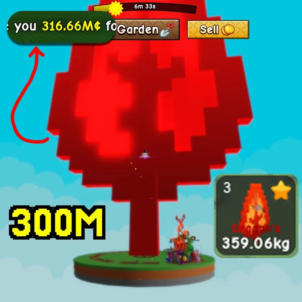 300M Sheckles Dragons Breath 359Kg SUPER BIGGEST — Account account