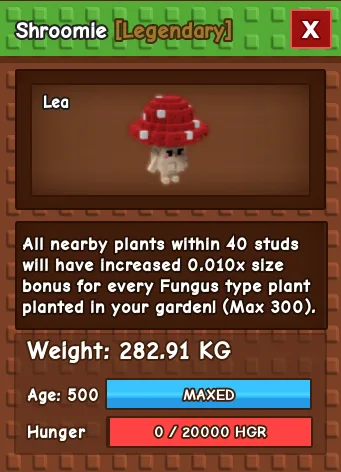 Shroomie Age 500