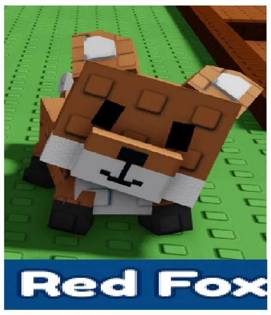 Grow a Garden RED FOX (PET)