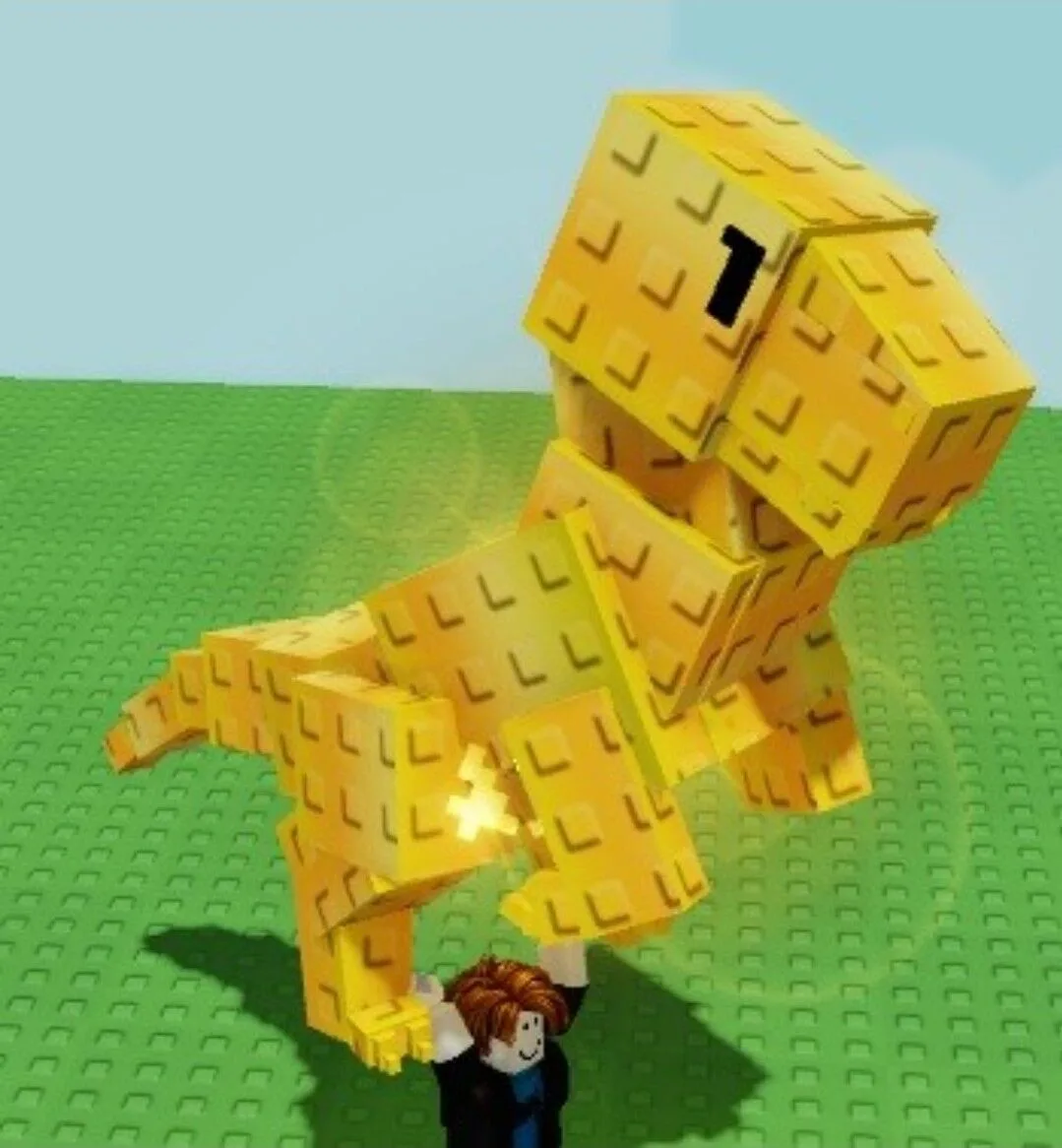 Golden T-Rex Grow a Garden — Account account