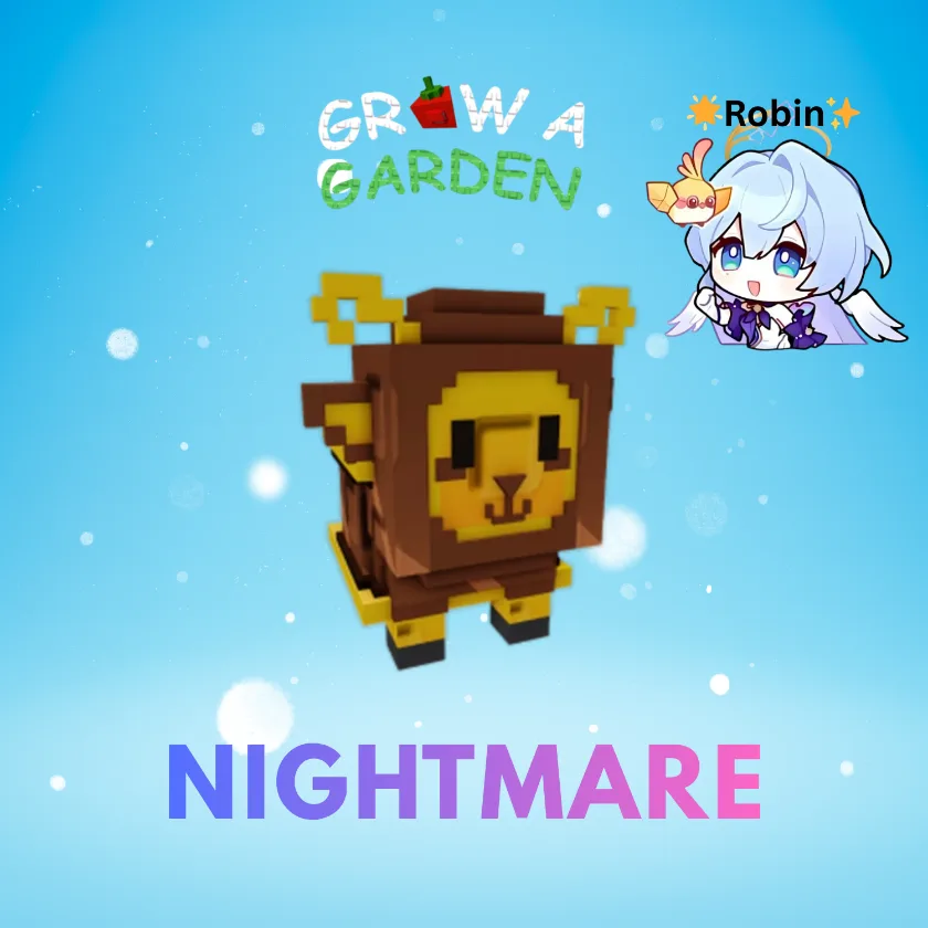 Nightmare Gilded Choc Marshmallow Lamb - Grow a Garden — Account account