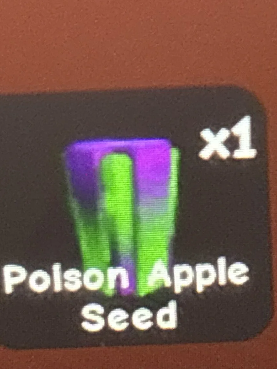 Poison Apple Seed (Mythic) — Account account