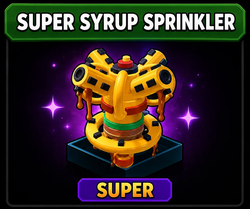 Super Syrup Sprinkler